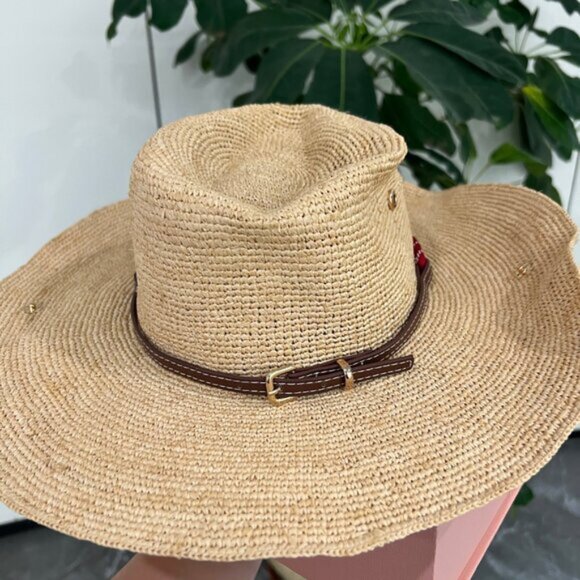 Miu Miu Raffia Straw Hat - Picture 3 of 5